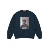 Supreme Thrasher Harold Crewneck Sweatshirt Navy Blue
