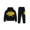 SYNA Tracksuit Black With Yellow