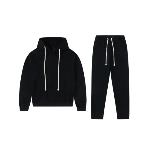 SYNA Tracksuit Plain Black