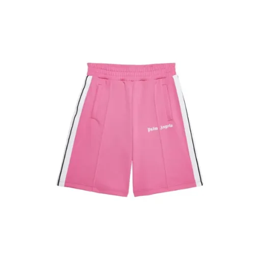 Palm Angels Classic Track Shorts ‘Fuchsia/White’