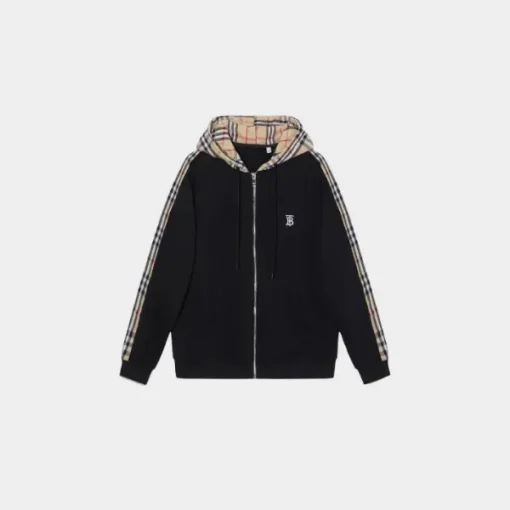 Burberry Hooded Sweater Black