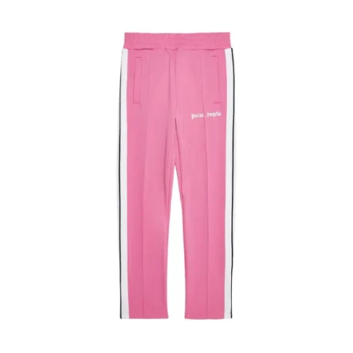Palm Angels Slim Track Pants ‘Fuchsia/White’