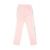 Palm Angels Classic Track Pants ‘Almond Blossom/White