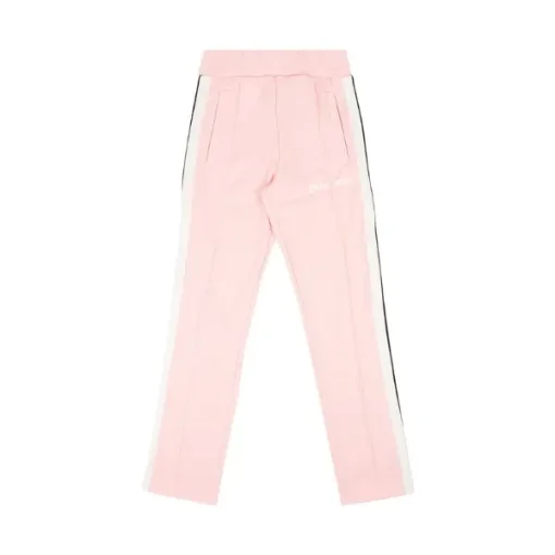 Palm Angels Classic Track Pants ‘Almond Blossom/White