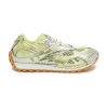 Bottega Veneta Orbit Sneakers – Silver and Yellow Technical Mesh Low-Tops