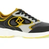FENDI Fendi Forward sneaker dark grey/yellow