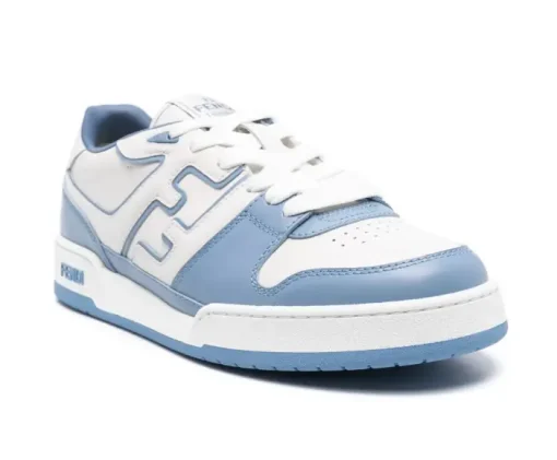 FENDI Fendi Match colourblock sneaker cornflower blue/white
