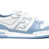 FENDI Fendi Match colourblock sneaker cornflower blue/white