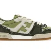 FENDI Fendi Match denim sneaker green/white