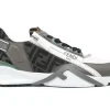 FENDI Flow FF-jacquard sneakers grey/white