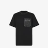 FENDI Jersey T-shirt in black