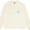 Hoodie Gallery Dept. DE LA GALERIE L/S Pocket T-Shirt Cream/Light Blue