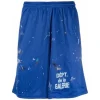 Gallery Dept. French Studio Gym Paint Shorts Blue/White