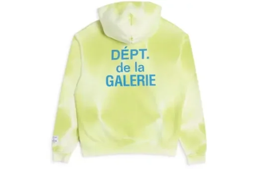 Gallery Dept. French Zip Hoodie Lime Green