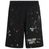 Gallery Dept. Studio Gym Paint Shorts Black/White