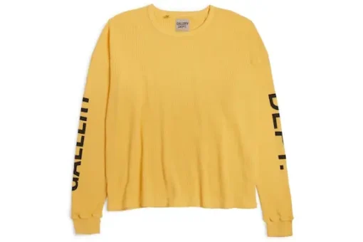 Hoodie Gallery Dept. Thermo L/S T-Shirt Yellow
