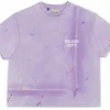 Hoodie Gallery Dept. Vintage Logo Painted T-Shirt Purple