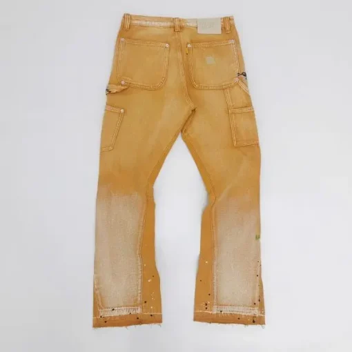 Gallery Dept. Lenny Flare Denim Jeans Orange