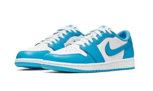 NIKE AIR JORDAN 1 LOW WHITE BLUE