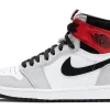 NIKE AIR JORDAN 1 RETRO HIGH SMOKE GREY RED