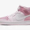 NIKE AIR JORDAN WMNS MID WHITE DIGITAL PINK