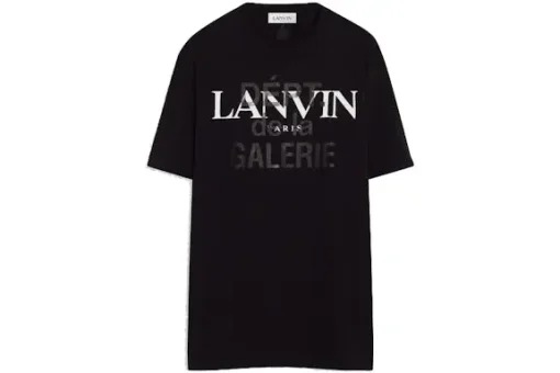 Lanvin x Gallery Dept. Printed T-shirt In French Black