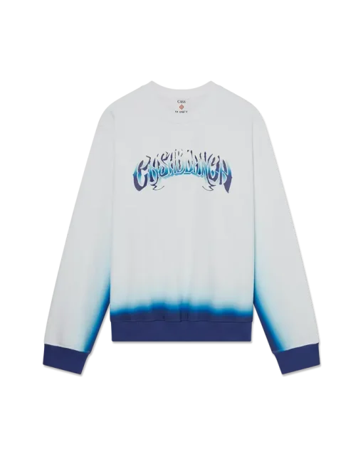 Casablanca Blue Fade Sweatshirt