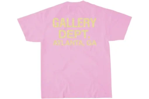 Migos x Gallery Dept. For Culture III YRN T-shirt Pink