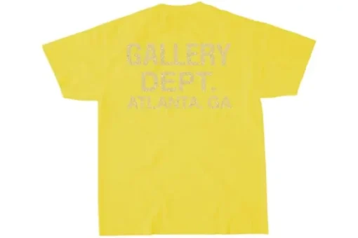 Migos x Gallery Dept. For Culture III YRN T-Shirt Yellow
