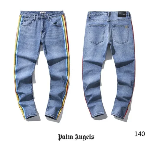Palm Angels Jeans Fade Blue