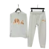 Palm Angels Teddy Bear-Print Cotton Tracksuit
