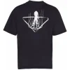 Prada Octopus Print T-shirt Black/White