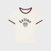 regular t-shirt with cotton jersey crest