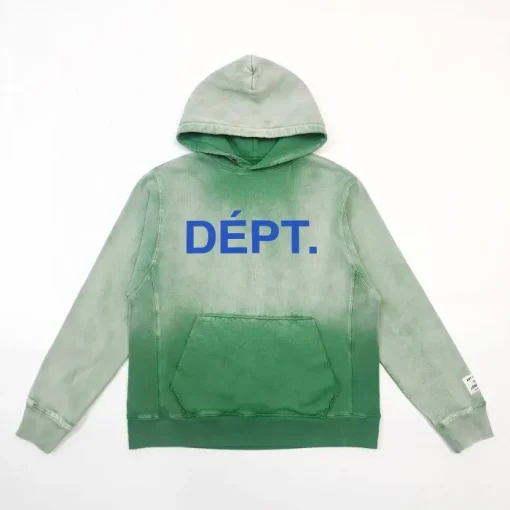 GD Hoodie Green White