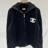 Celine Wool-Blend Cardigan Black