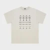 Balenciaga Archives Logos-Print Cotton T-Shirt White
