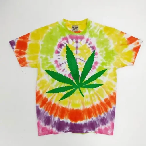Gallery Dept. Weed Tie Dye T-Shirt Multicolor