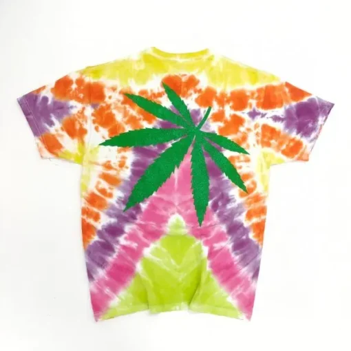 Gallery Dept. Weed Tie Dye T-Shirt Multicolor