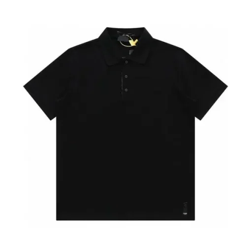 Fendi Polo T-Shirt Black
