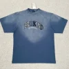 Balenciaga T-Shirt Fade Blue