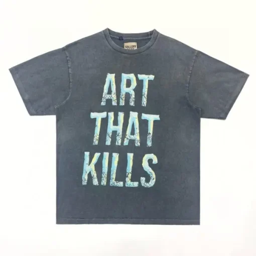 Gallery Dept. ATK Stack Logo T-Shirt Gray