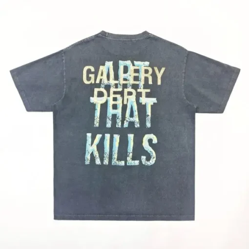 Gallery Dept. ATK Stack Logo T-Shirt Gray