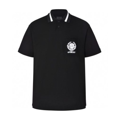 Givenchy Polo T-Shirt Black