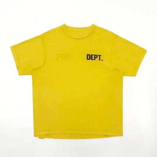 Gallery Dept. Student Coach T-Shirt Yellow