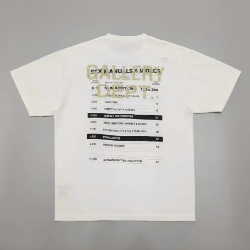 Gallery Dept. x Doc Johnson T-Shirt White