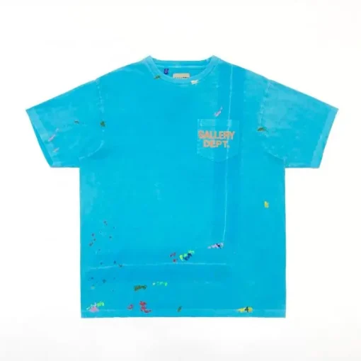 Gallery Dept. Vintage Logo Painted T-shirt Green