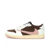 Travis Scott X Nike Wmns Air Jordan 1 Low OG SPD ark Pony Pink