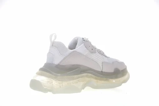 Balenciaga Triple S Clear Sole White – Iconic Oversized Luxury Chunky Sneakers