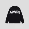 AMIRI Monogram Intarsia Crewneck Sweater