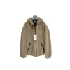 Celine Homme Logo-Embroidered Fleece Hooded Jacket